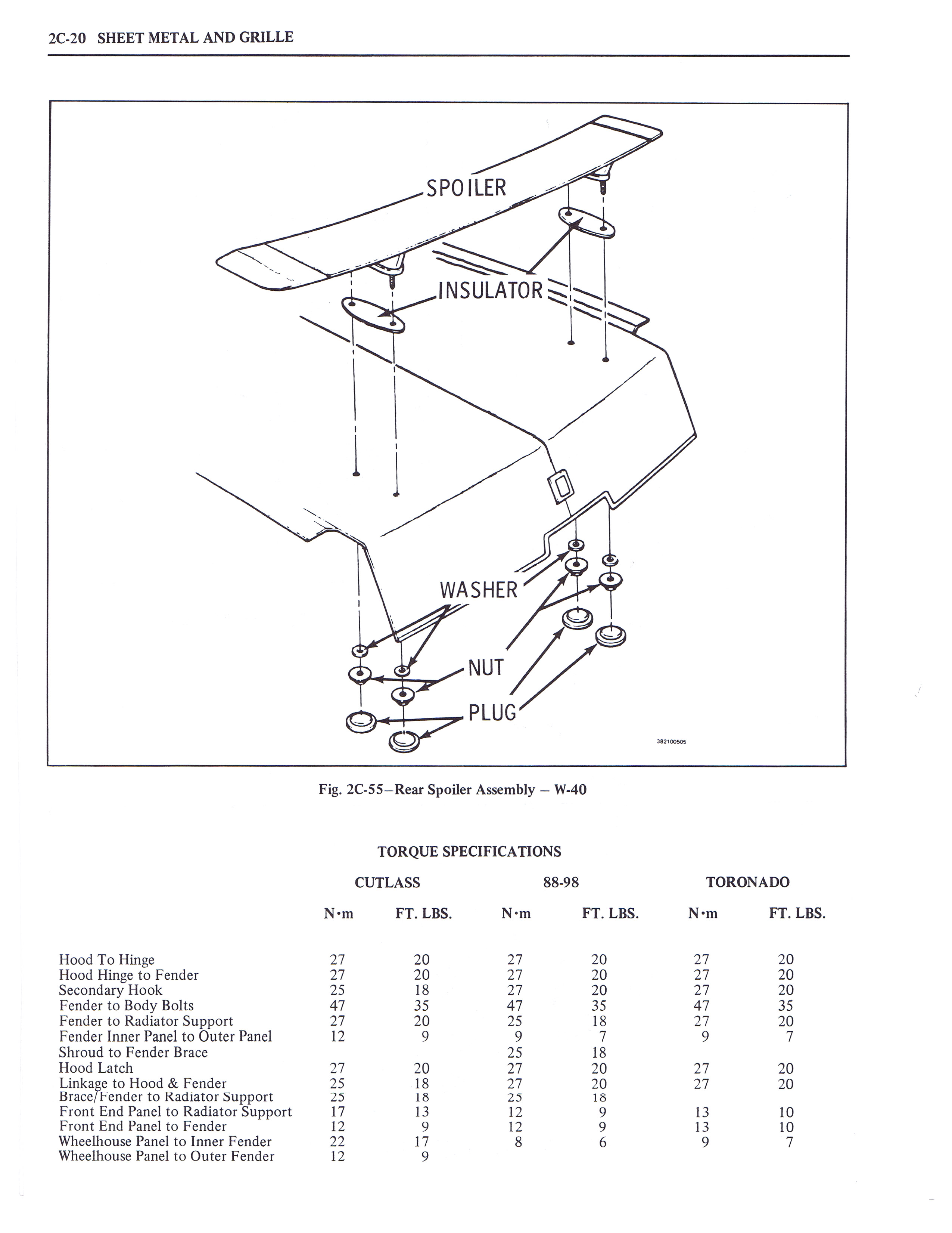 Body, Frame & Bumpers 038